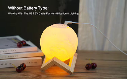 🌕 Lampe Lune 3D – Ambiance Magique & Apaisante