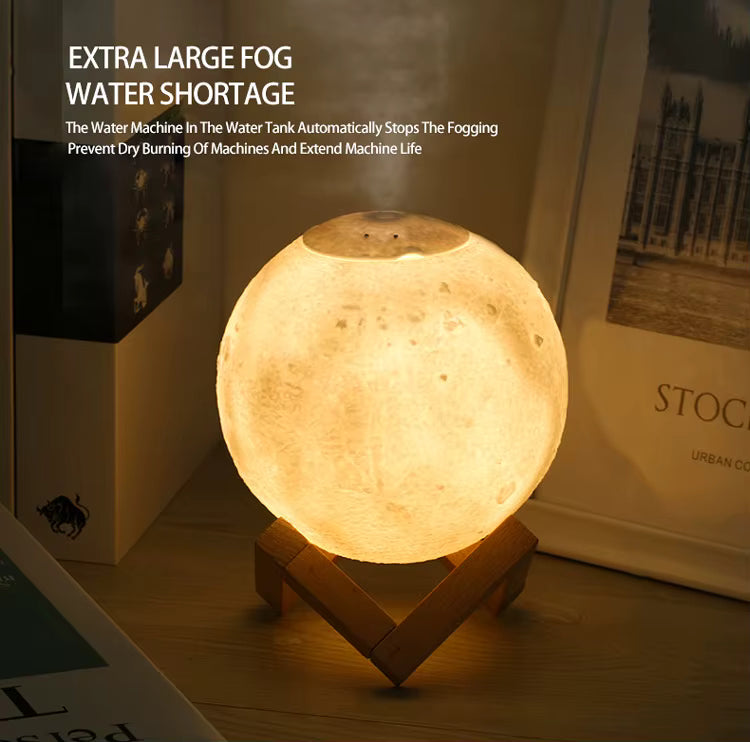 🌕 Lampe Lune 3D – Ambiance Magique & Apaisante