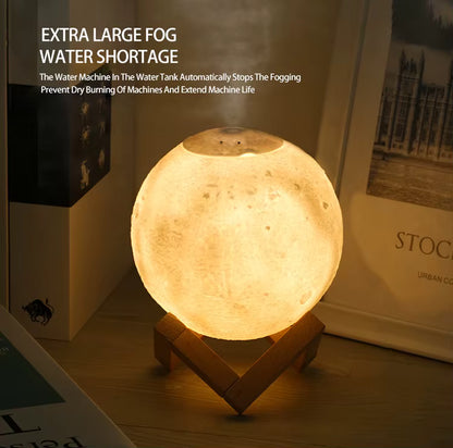 🌕 Lampe Lune 3D – Ambiance Magique & Apaisante