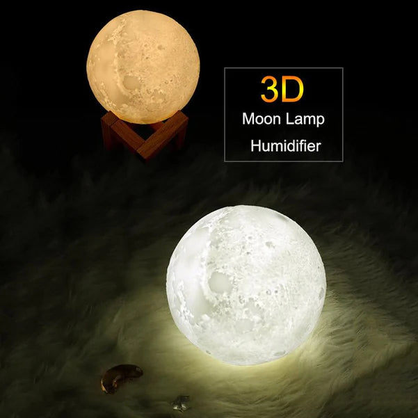 🌕 Lampe Lune 3D – Ambiance Magique & Apaisante